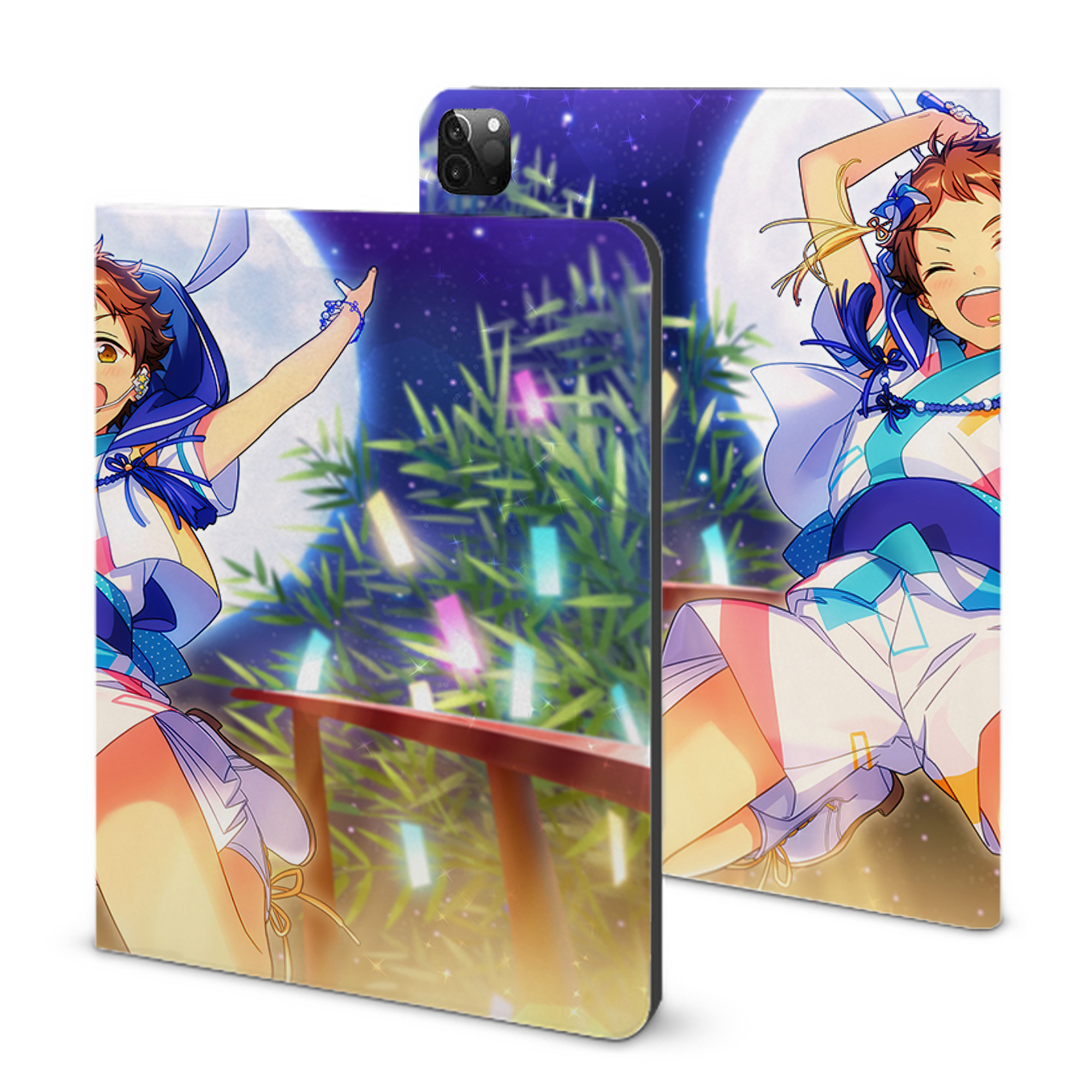 （画像用） あんさんぶるスターズ! Ensemble Stars IPadケース ペンホルダー付き ブックスタイルデザイン